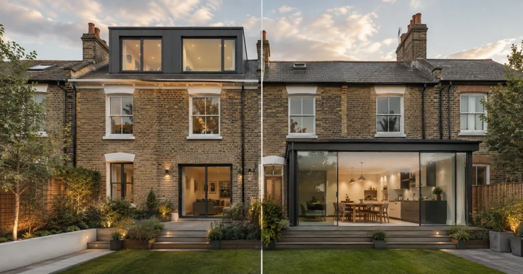 Loft Conversion vs House Extension Which Adds More Value